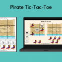 Pirate Tic-Tac-Toe Reinforcement Activity