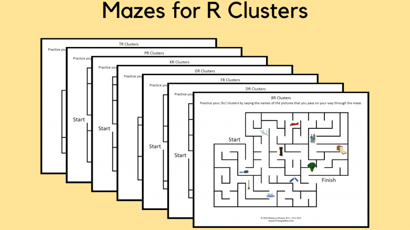 Mazes For R Clusters