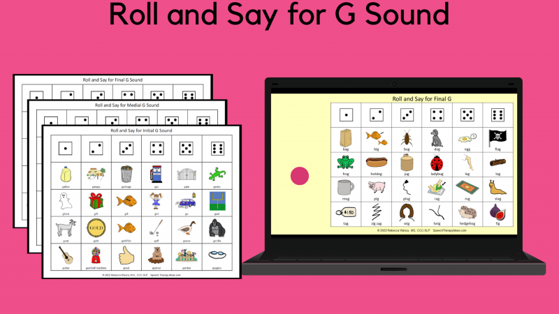 Roll And Say For G Sound