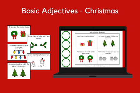 Basic Adjectives - Christmas