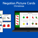 Negation Picture Cards – Christmas