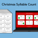 Christmas Syllable Count