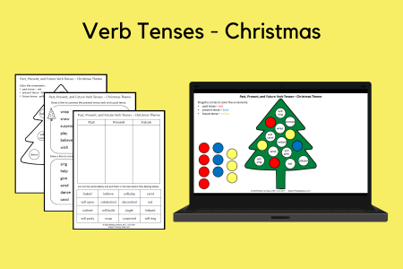 Verb Tenses - Christmas