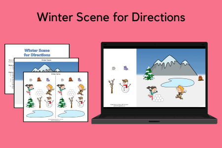 Winter Scene for Directions