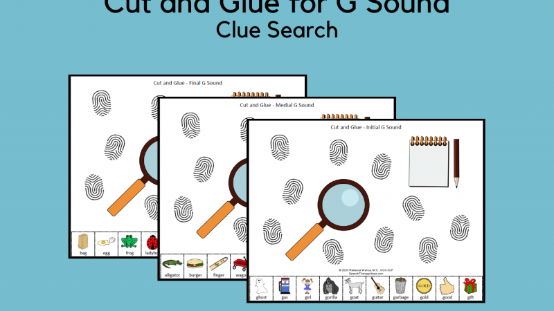 Cut And Glue For G Sound – Clue Search