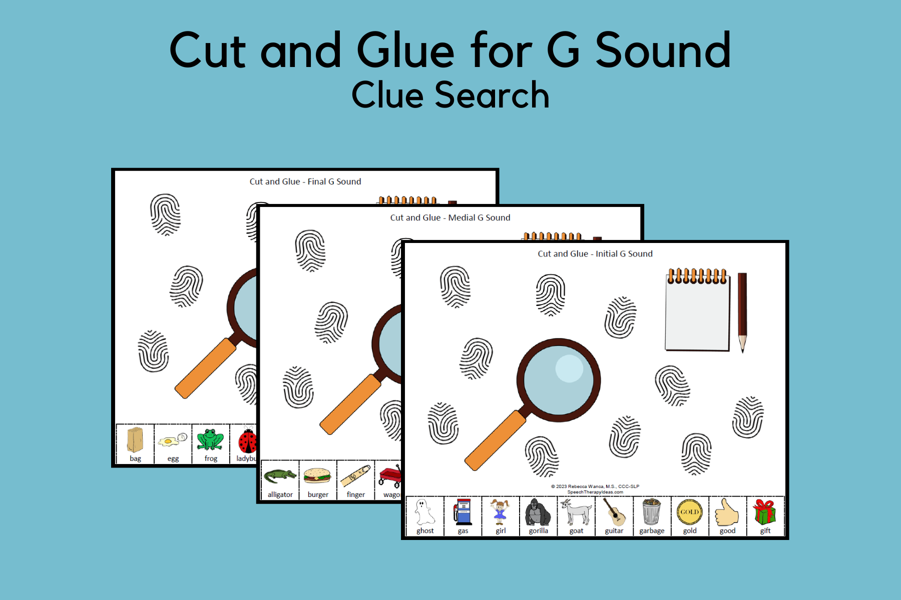 Cut and Glue for G Sound – Clue Search