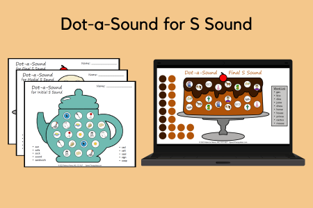 Dot-a-Sound for S Sound