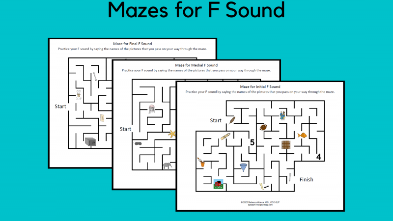 Mazes For F Sound