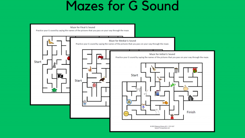 Mazes For G Sound