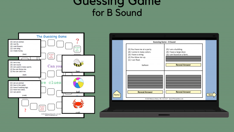 Guessing Game – B Sound