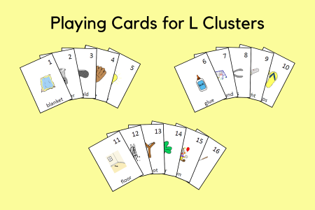 Playing Cards for L Clusters