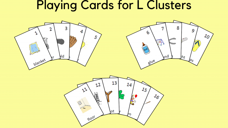 Playing Cards For L Clusters