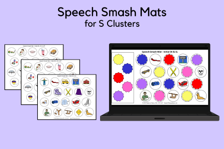 Speech Smash Mats for S Clusters