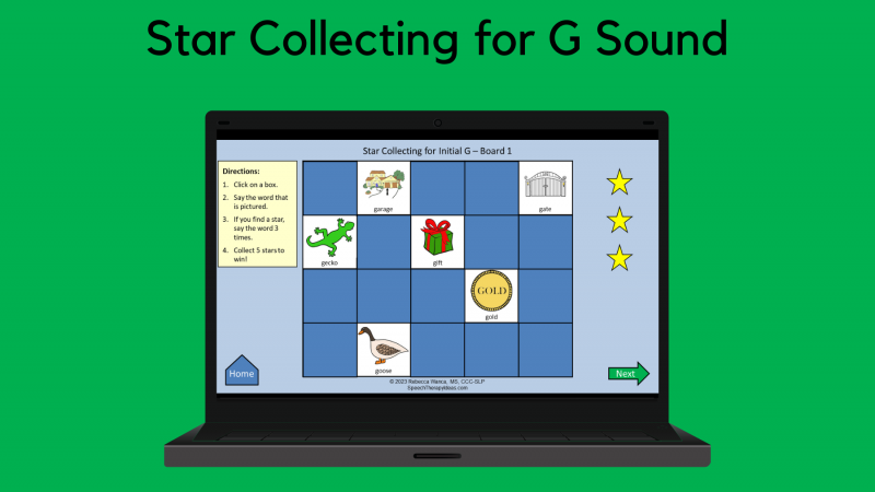 Star Collecting For G Sound