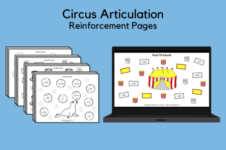 Circus Articulation Reinforcement Pages