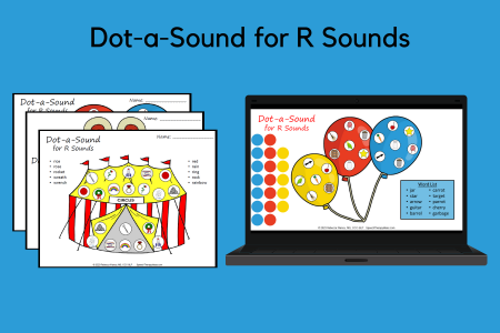 Dot-a-Sound for R Sounds