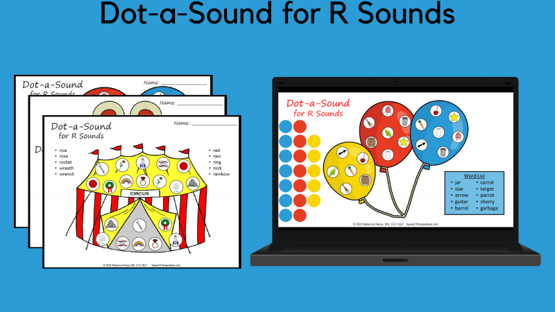 Dot A Sound For R Sounds