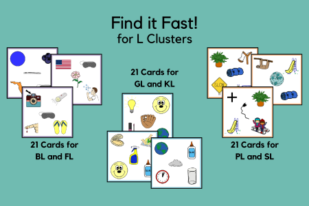 Find It Fast Game for L Clusters