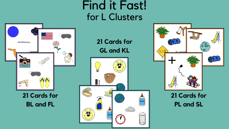 Find It Fast Game For L Clusters