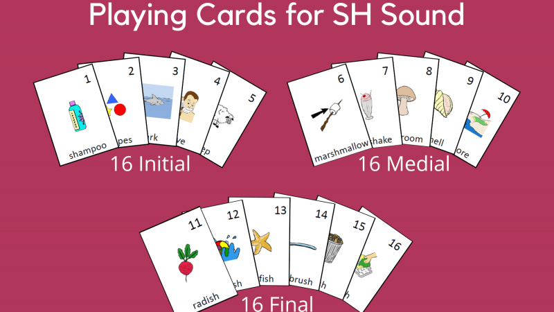Playing Cards For SH Sound