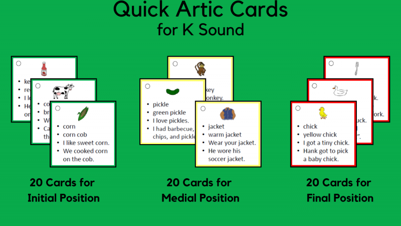 Quick Artic Cards For K Sound
