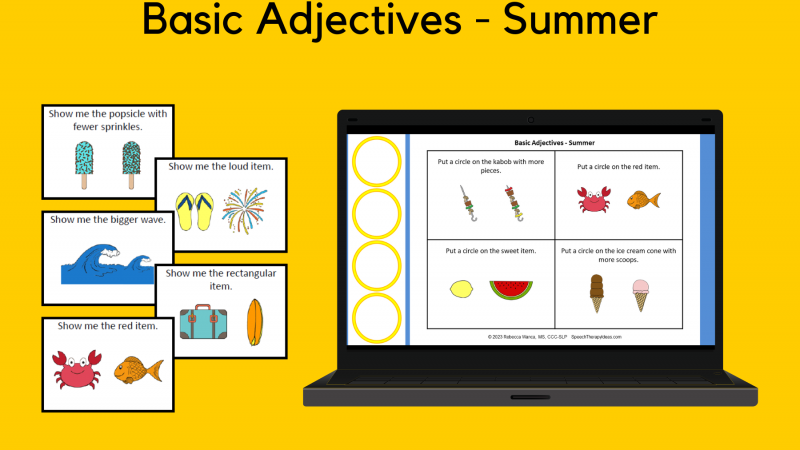 Basic Adjectives – Summer