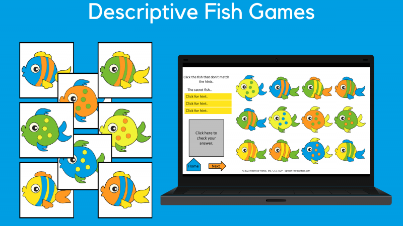 Descriptive Fish Games