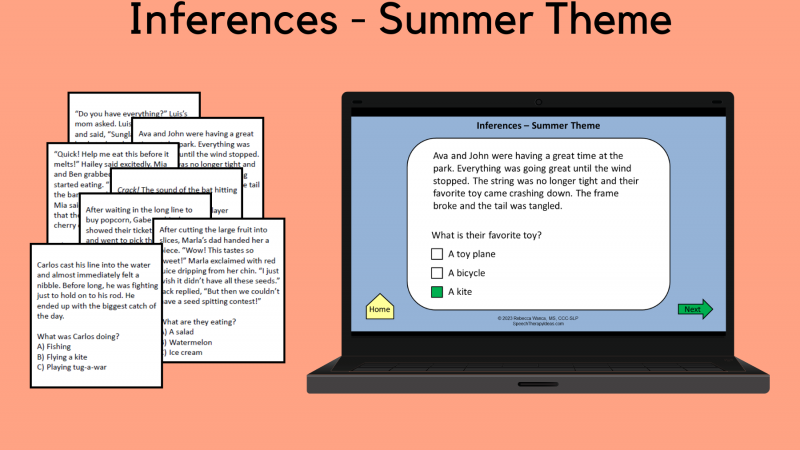Inferences – Summer Theme