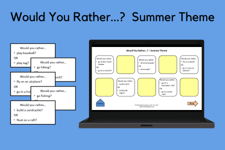 Would You Rather...? Summer Theme