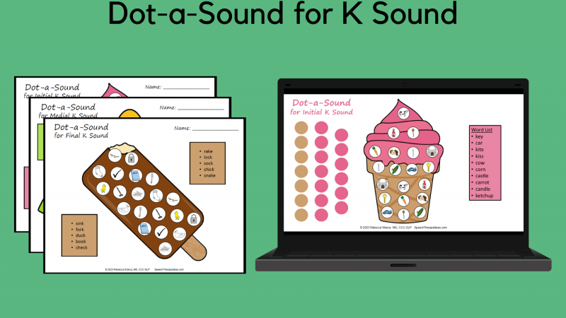 Dot A Sound For K Sound