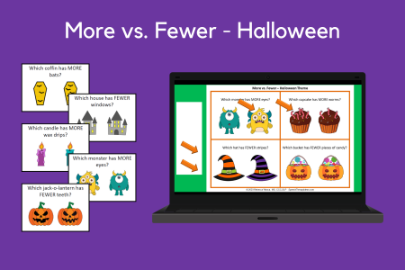 More vs. Fewer - Halloween