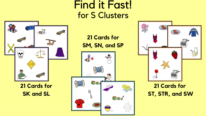 Find It Fast Game For S Clusters