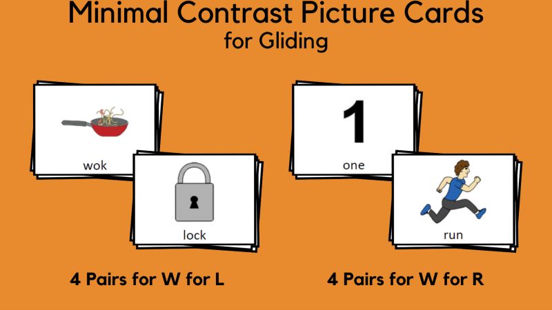 Minimal Contrast Picture Cards For Gliding