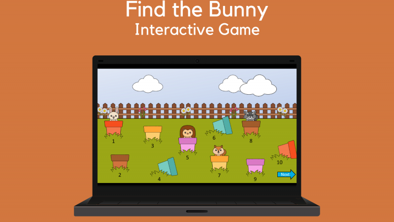 Find The Bunny Interactive Game