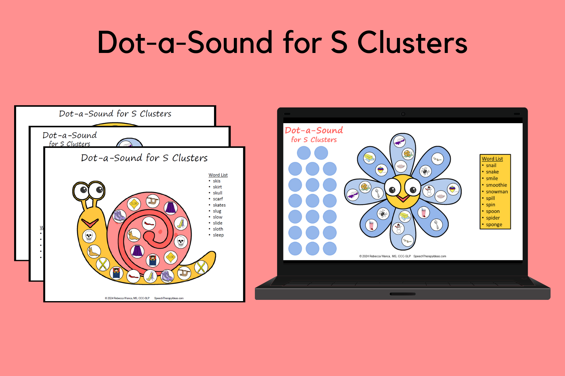 Dot-a-Sound for S Clusters