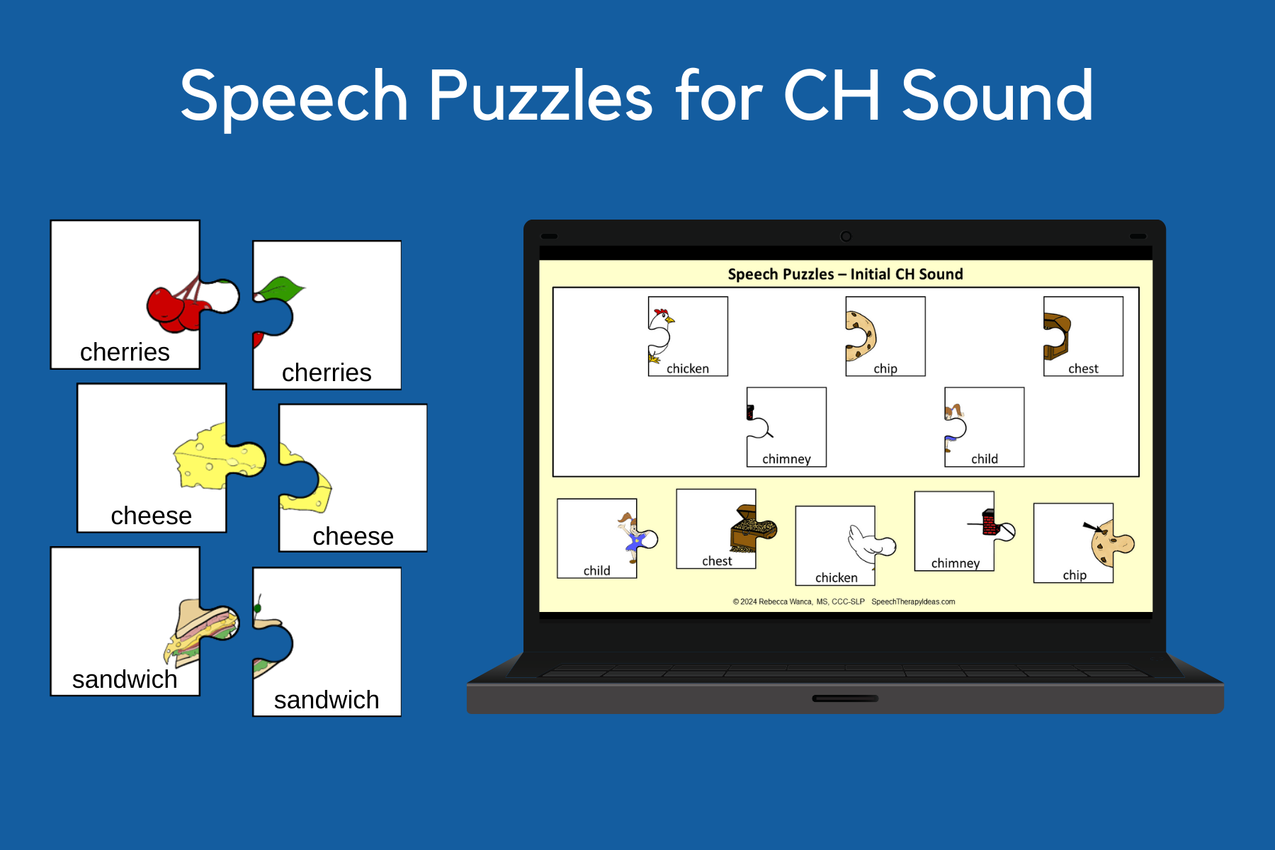 Speech Puzzles for CH Sound