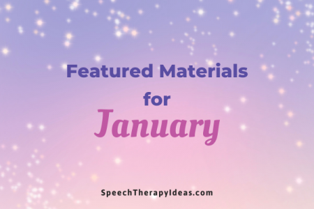 Featured Materials for January