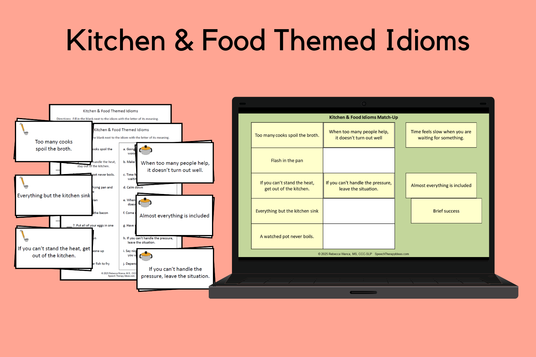 Kitchen and Food Themed Idioms