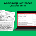 Combining Sentences – Christmas Theme
