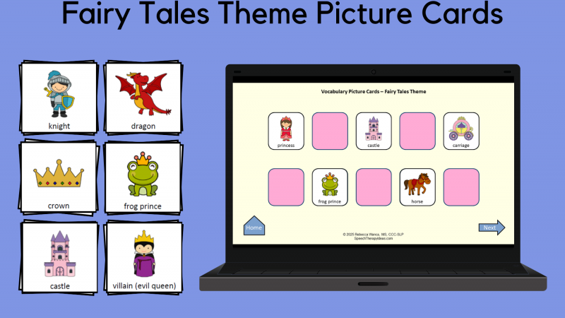 Fairy Tales Theme Picture Cards