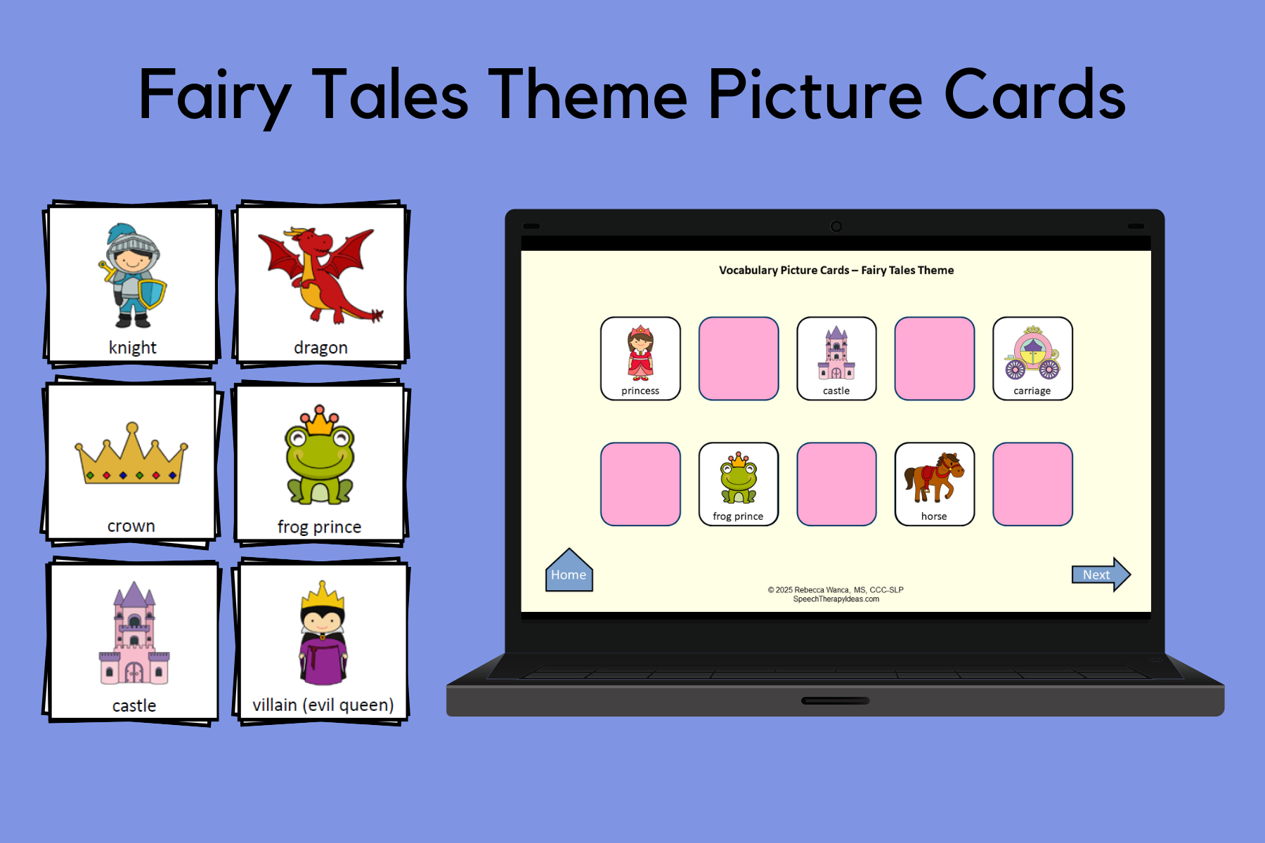 Fairy Tales Theme Picture Cards