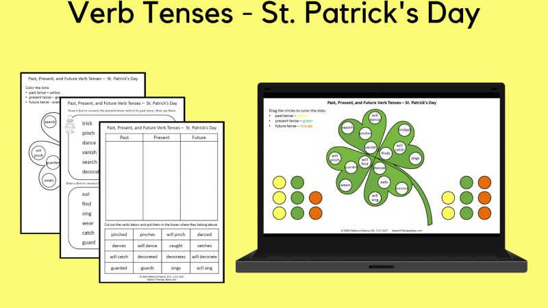 Verb Tenses – St. Patrick’s Day