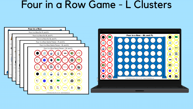 Four In A Row Game For L Clusters