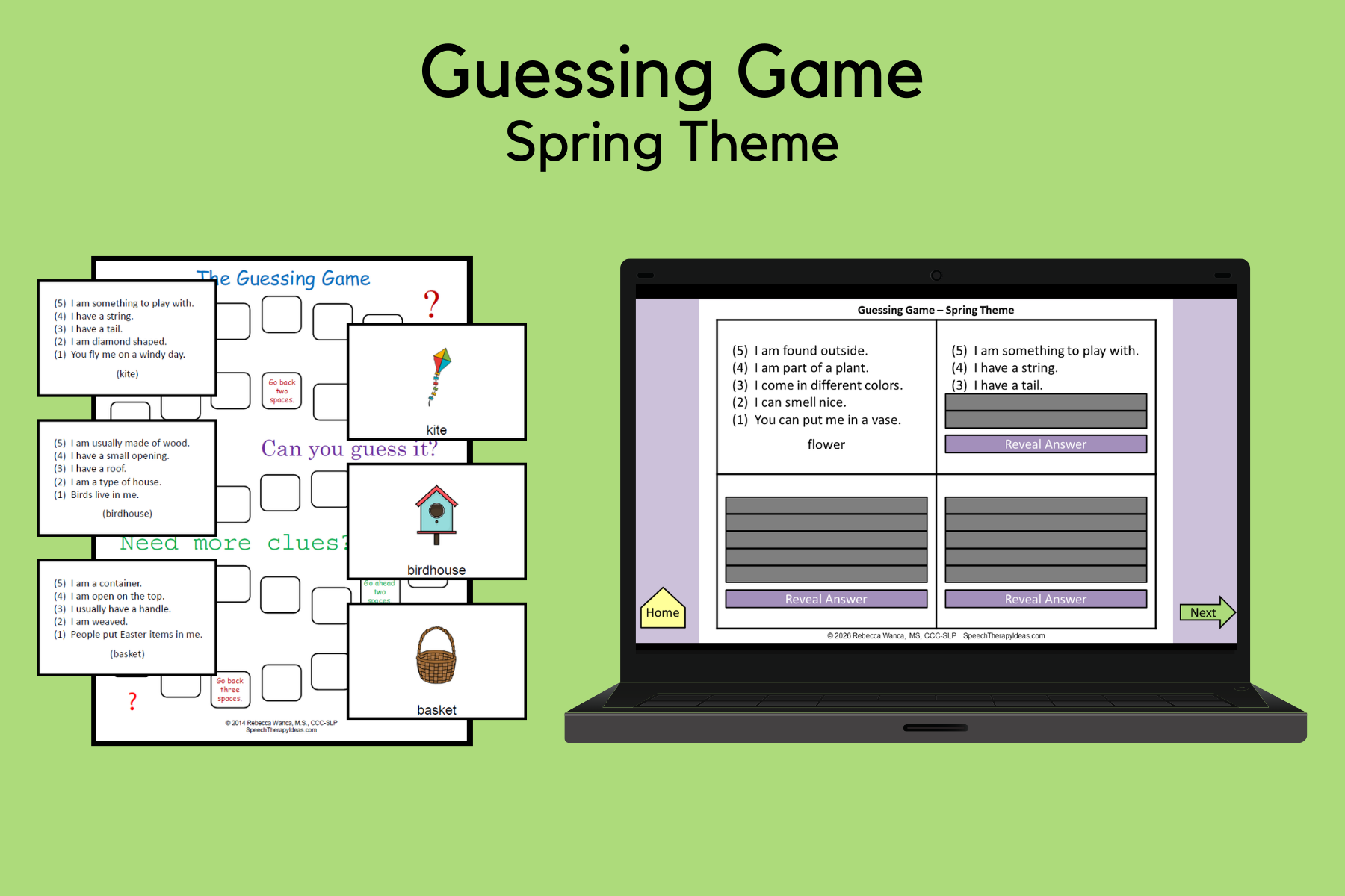 Guessing Game – Spring Theme