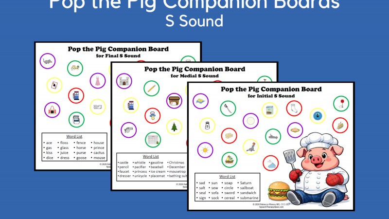 Pop The Pig Companion Board For S Sound