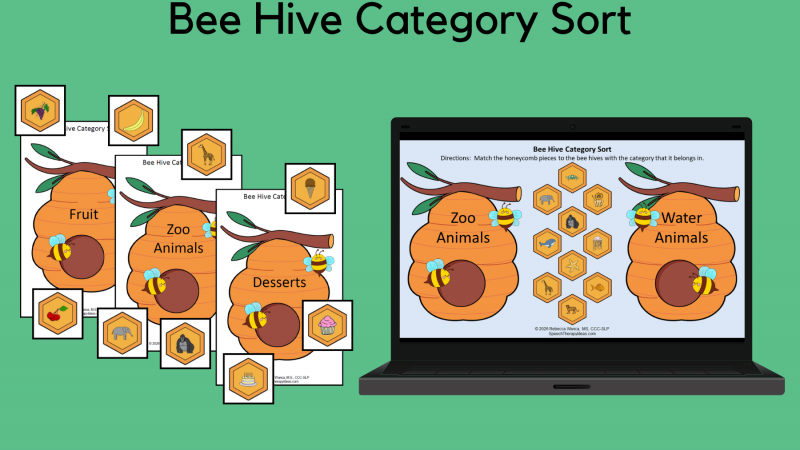 Bee Hive Category Sort