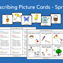 Describing With Spring Picture Cards