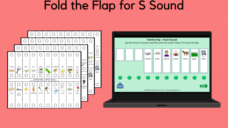 Fold The Flap For S Sound