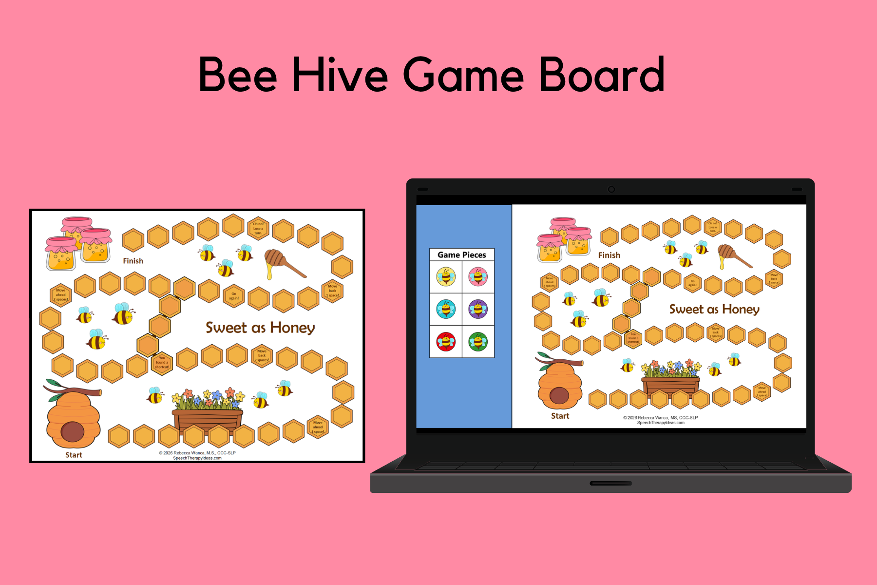 Bee Hive Game Board