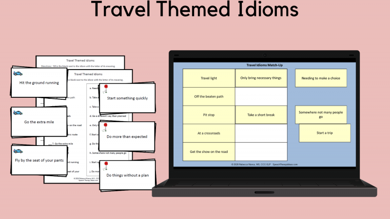 Travel Themed Idioms